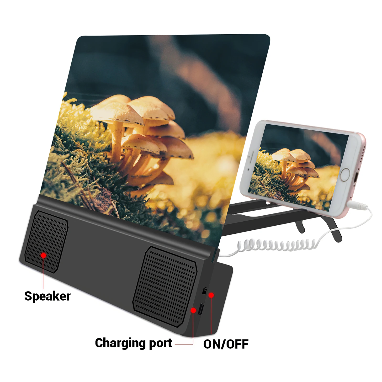 Projector 12inch Mobile Screen Enlarger Screen Amplifier Phone Magnifying Holder L5 Mobile Phone 3D Magnifier Phone Screen
Projector 12inch Mobile Screen Enlarger Screen Amplifier Phone Magnifying Holder L5 Mobile Phone 3D Magnifier Phone Screen