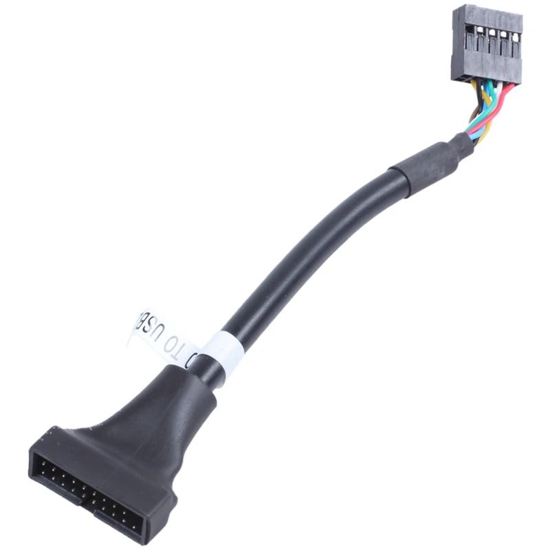 Горячий черный USB 2 0 9 контактный разъем для 3 20 адаптера кабеля|Вилки с розеткой| |