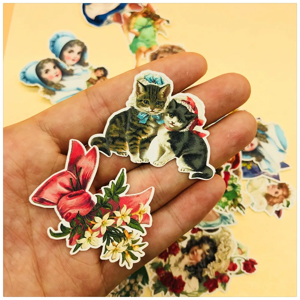 37Pcs/Pack Retro Vintage Fairy Angel Girl Flower Sticker DIY Craft Scrapbooking Album Junk Journal Planner Decorative Stickers
37Pcs/Pack Retro Vintage Fairy Angel Girl Flower Sticker DIY Craft Scrapbooking Album Junk Journal Planner Decorative Stickers