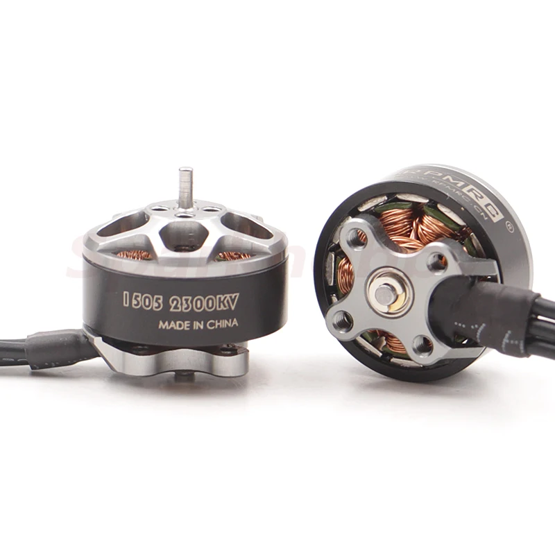 Мотор бесщеточный SPARKHOBBY 1505 2300KV 2850KV 3800KV 3-4S 4-6S 2 мм вал 12,3g для радиоуправляемых FPV гоночных дронов квадрокоптеров, 4 шт.
Мотор бесщеточный SPARKHOBBY 1505 2300KV 2850KV 3800KV 3-4S 4-6S 2 мм вал 12,3g для радиоуправляемых FPV гоночных дронов квадрокоптеров, 4 шт.