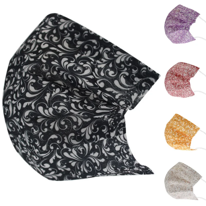 Adult Print 3-Layer Disposable Protective Face Shield Mask Pure Color Pattern Breathable Soft Non-Woven Mascarillas Ninos Masque 
Adult Print 3-Layer Disposable Protective Face Shield Mask Pure Color Pattern Breathable Soft Non-Woven Mascarillas Ninos Masque
