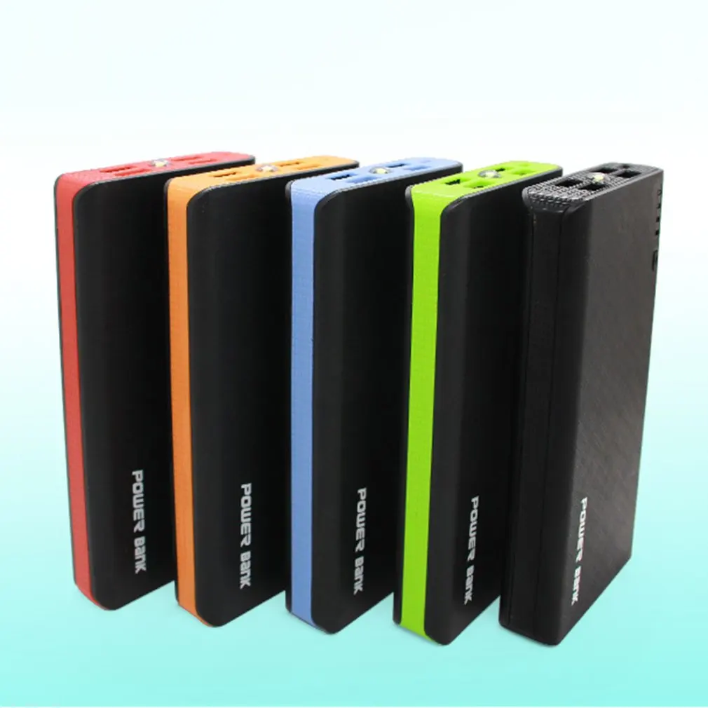 Power Bank Shell With LED Flashlight 4 USB Ports 5V 2A Power Bank Charger Case DIY Kits Without Batteries
Power Bank Shell With LED Flashlight 4 USB Ports 5V 2A Power Bank Charger Case DIY Kits Without Batteries