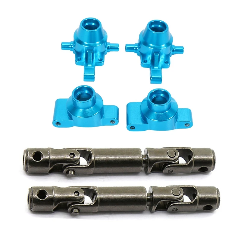 1set Front Rear Knuckle Arm Steering Cup for 1/10 Tamiya TT-01 TT01 & 2PCS Metal Driving Shaft for WPL 1/16 B14 B14K B16
1set Front Rear Knuckle Arm Steering Cup for 1/10 Tamiya TT-01 TT01 & 2PCS Metal Driving Shaft for WPL 1/16 B14 B14K B16