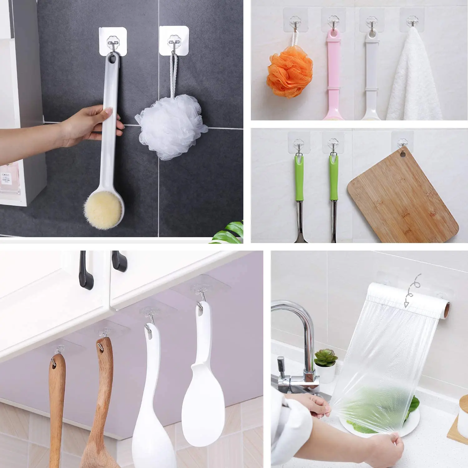 100Pcs Heavy Duty Adhesive Hook Removable Door Sticky Hanger Reusable Waterproof Clear Wall Hook For Kitchen Bedroom Bathroom 
100Pcs Heavy Duty Adhesive Hook Removable Door Sticky Hanger Reusable Waterproof Clear Wall Hook For Kitchen Bedroom Bathroom