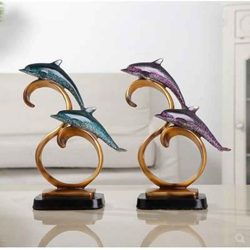 2020 creative dolphin animal statue, European-style resin dolphin crafts, home office restaurant table decorations, business bir
2020 creative dolphin animal statue, European-style resin dolphin crafts, home office restaurant table decorations, business bir