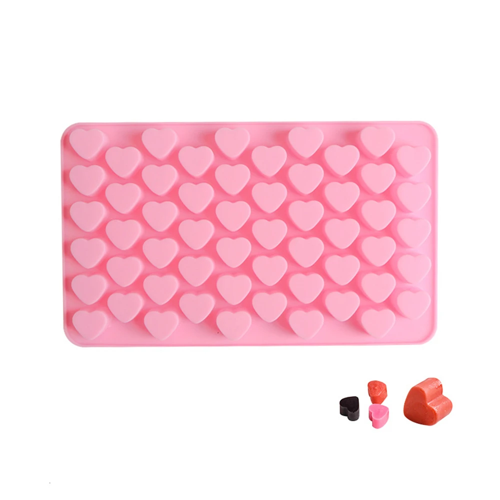Creative 55 Hole Heart Shaped Silicone Ice Cream Mold Chocolate Molds Ice Tray Cube Maker Cake Mould Kitchen Accessories
Creative 55 Hole Heart Shaped Silicone Ice Cream Mold Chocolate Molds Ice Tray Cube Maker Cake Mould Kitchen Accessories