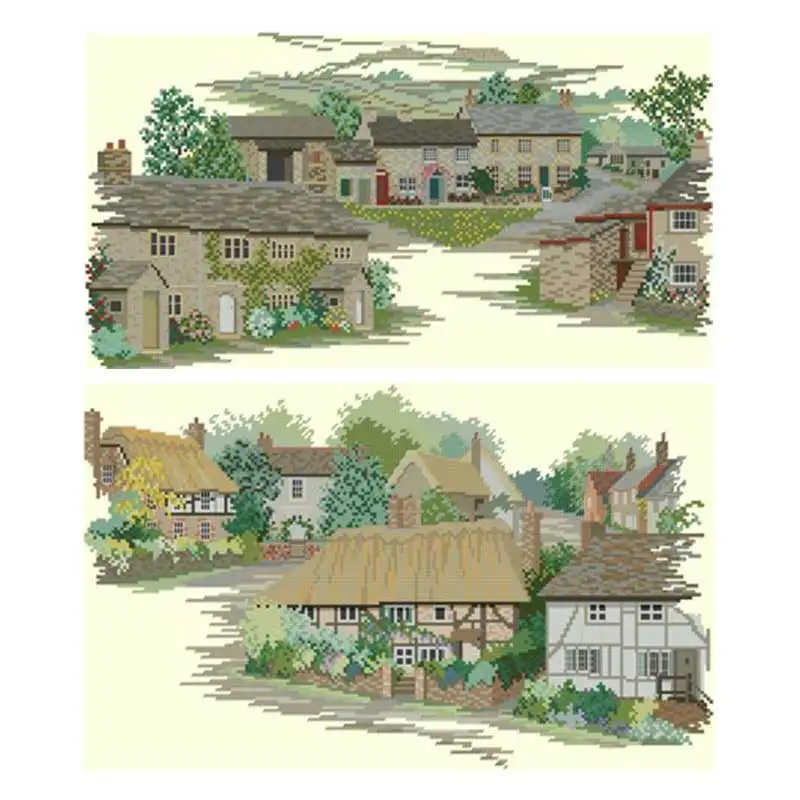 Country house patterns Counted Cross Stitch 11CT 14CT DIY Cross Stitch Kits Embroidery Needlework Sets home decor
Country house patterns Counted Cross Stitch 11CT 14CT DIY Cross Stitch Kits Embroidery Needlework Sets home decor