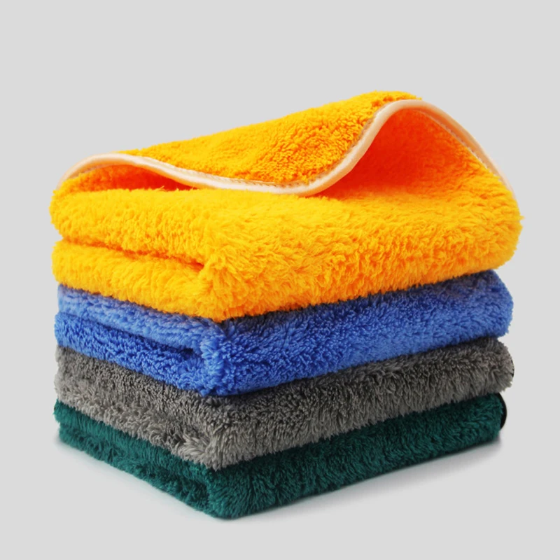 

Microfiber Towels Car Detailing Washing Rag Multipurpose Plush Microfiber Cleaning Towel Auto Detailing Cleaning Cloth