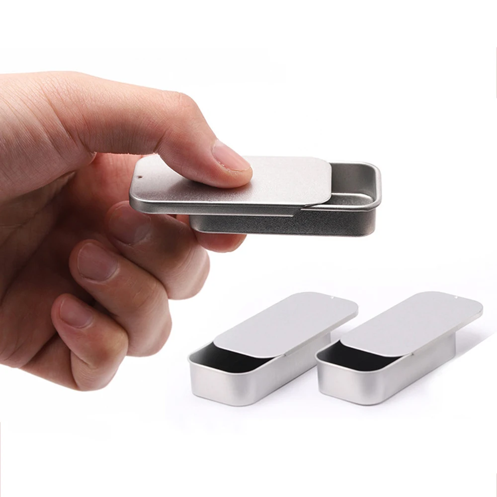 1Pc 60X30X11mm Mini Iron Box Slide Cover Storage Box Wedding Jewelry Pill Cases Portable Tin Boxes Container Cosmetic Organizer
1Pc 60X30X11mm Mini Iron Box Slide Cover Storage Box Wedding Jewelry Pill Cases Portable Tin Boxes Container Cosmetic Organizer