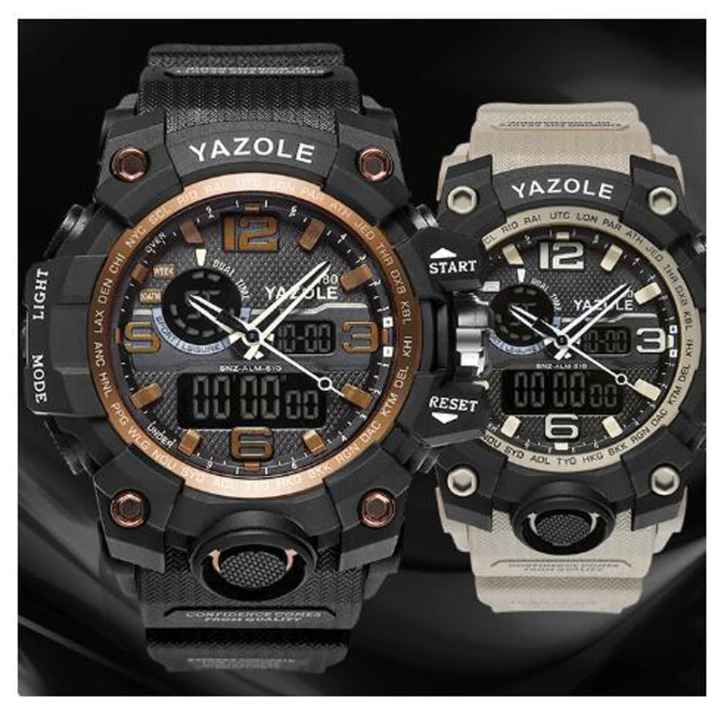 Free Dropshipping LED digital Watch Men arrival Back Light Week Date Display Alarm Sport Watches Waterproof Shock Wristwatches
Free Dropshipping LED digital Watch Men arrival Back Light Week Date Display Alarm Sport Watches Waterproof Shock Wristwatches