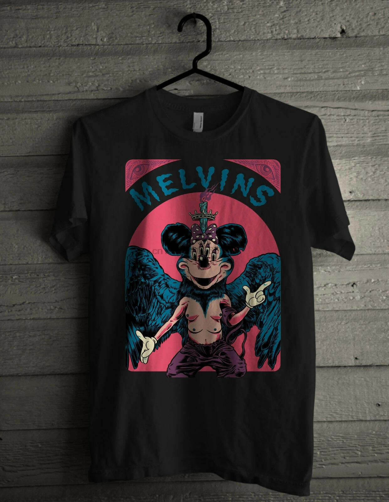 Новинка черная футболка Melvin NAPALM инструмент с зубцами для нейроза министерства