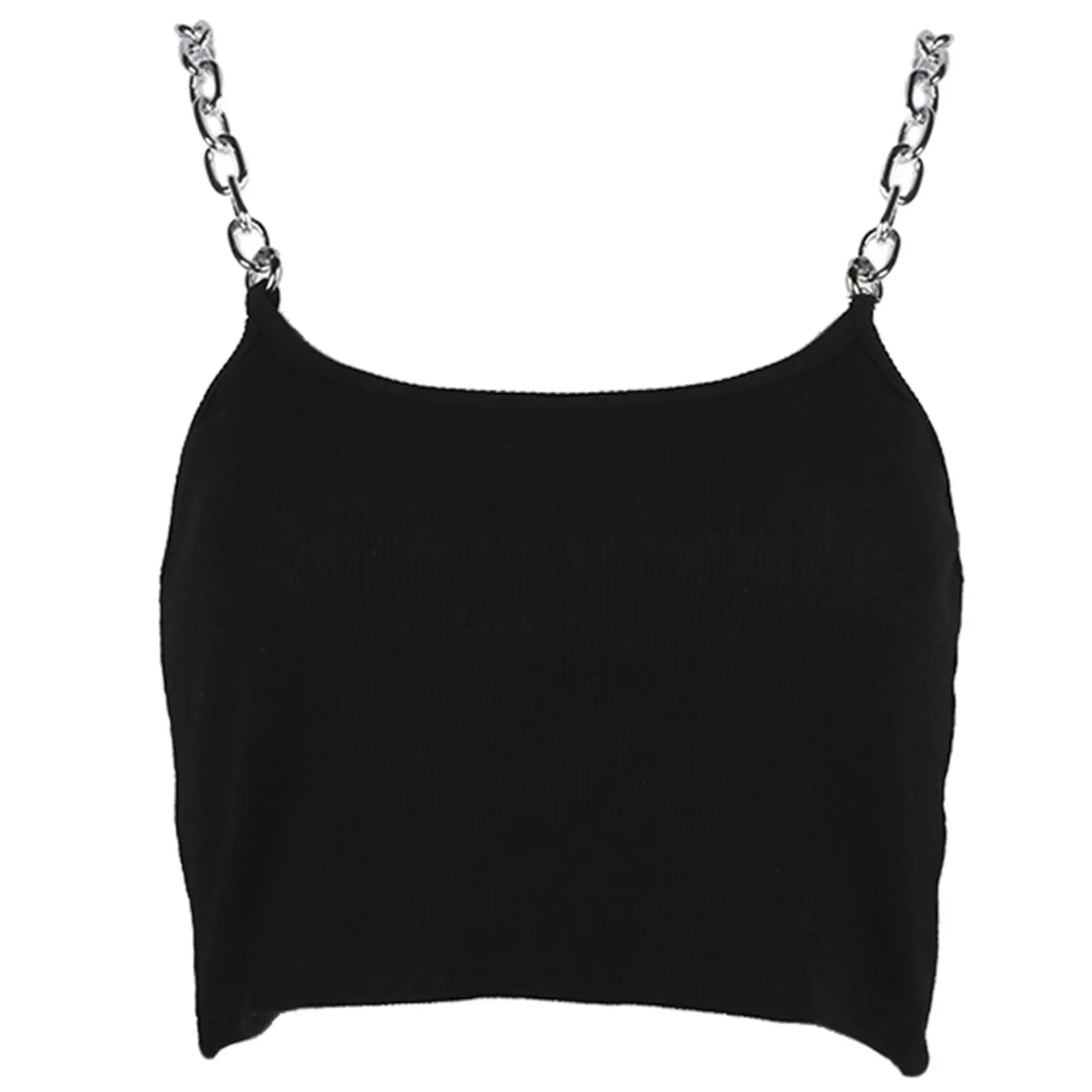 Metal Chain Straps Sexy Cropped Tank Top Women 2021 Streetwear Club Crop Top Summer Vest Fashion Black White Green Tops
Metal Chain Straps Sexy Cropped Tank Top Women 2021 Streetwear Club Crop Top Summer Vest Fashion Black White Green Tops