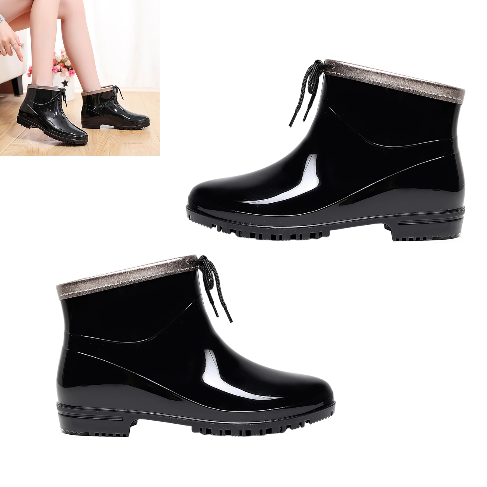 Rain Boots Waterproof Outdoor New Style Rain Shoes Anti Slip Comfortable Garden PVC Boots For Fishing Camping Mountain Climbing
Rain Boots Waterproof Outdoor New Style Rain Shoes Anti Slip Comfortable Garden PVC Boots For Fishing Camping Mountain Climbing