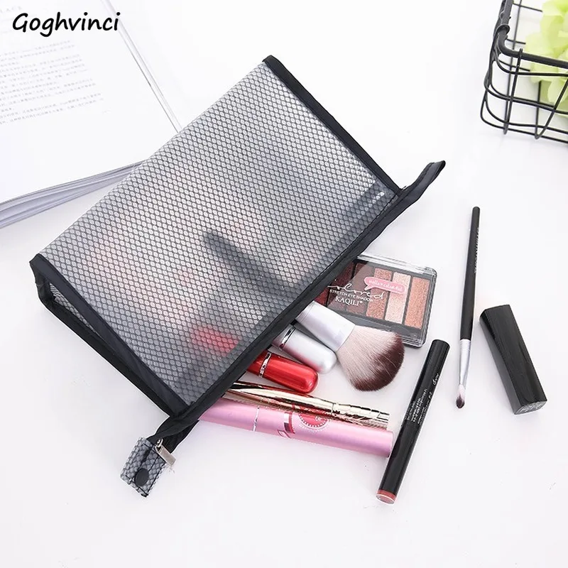 Cosmetic Bags Make Up Large Capacity Functional Net Portable Zipper Fashion Toiletry Unisex Simple Chic Ins Solid Storage New
Cosmetic Bags Make Up Large Capacity Functional Net Portable Zipper Fashion Toiletry Unisex Simple Chic Ins Solid Storage New