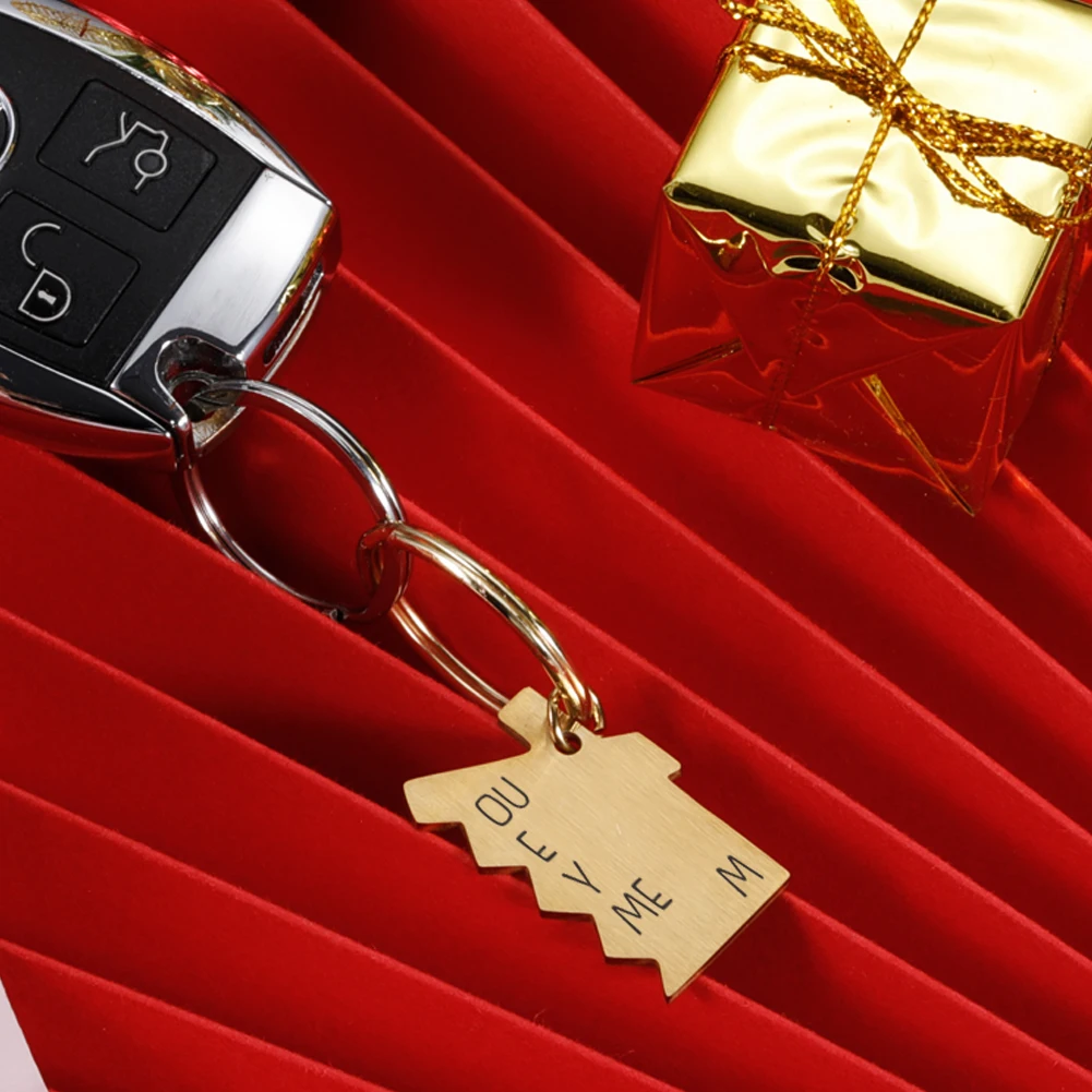2PCS Home Keychain Personalized Customized Keyring Initials Names Engraved for Boyfriend Husband Couple Loves Anniversary Gift
2PCS Home Keychain Personalized Customized Keyring Initials Names Engraved for Boyfriend Husband Couple Loves Anniversary Gift