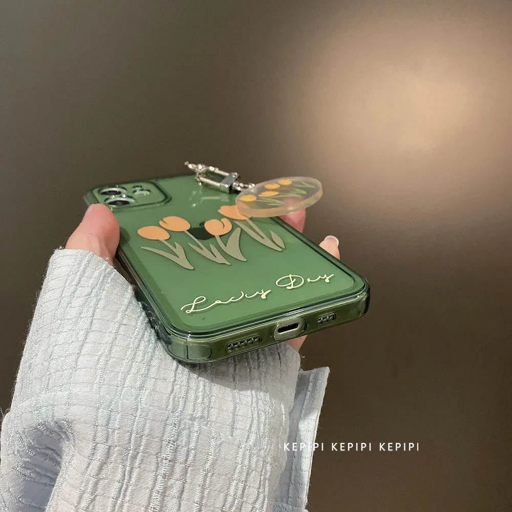 Fashion Emerald Green Premium Tulip Clear Phone Cases for iPhone 12 Pro Max 11 Pro Max X XS XR 7 8 Plus 12mini Soft TPU Cover
Fashion Emerald Green Premium Tulip Clear Phone Cases for iPhone 12 Pro Max 11 Pro Max X XS XR 7 8 Plus 12mini Soft TPU Cover