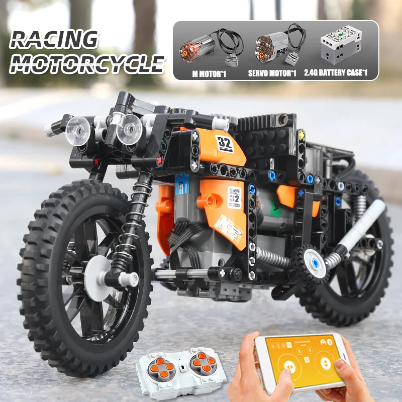 2021 New MOC High Tech Car The Gold Wing GL1800 And H2R Motorcycle Set Building Blocks Bricks Toys for Children Kids Gifts
2021 New MOC High Tech Car The Gold Wing GL1800 And H2R Motorcycle Set Building Blocks Bricks Toys for Children Kids Gifts