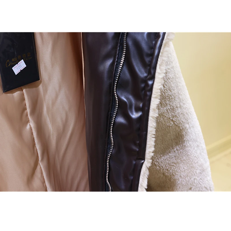 Autumn Winter New Lambswool Faux Fur Coat Women Fashion Loose Pockets Plus Velvet Warm Jacket Female Casual Outerwear Tide H832
Autumn Winter New Lambswool Faux Fur Coat Women Fashion Loose Pockets Plus Velvet Warm Jacket Female Casual Outerwear Tide H832