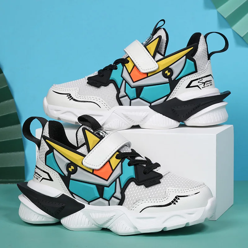 Breathable Mecha Warrior Children's Shoes Boy Sneakers Fashion Kids Casual Flats Soft Mesh Air Sport Running Shoes 2021 New
Breathable Mecha Warrior Children's Shoes Boy Sneakers Fashion Kids Casual Flats Soft Mesh Air Sport Running Shoes 2021 New