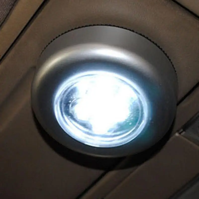 3 LED Touch Control Night Light Round Lamp Under Cabinet Closet Push Stick On Lamp Home Kitchen Bedroom Automobile Use
3 LED Touch Control Night Light Round Lamp Under Cabinet Closet Push Stick On Lamp Home Kitchen Bedroom Automobile Use