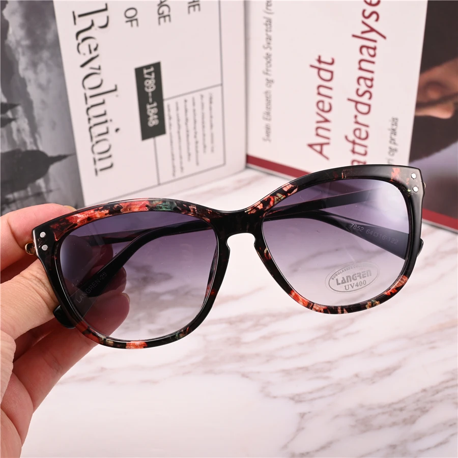 Vazrobe Cat Eye Sunglasses Women Fashion Sun Glasses for Female Brand Anti Reflection Shades Ladies Gradient Lens
Vazrobe Cat Eye Sunglasses Women Fashion Sun Glasses for Female Brand Anti Reflection Shades Ladies Gradient Lens
