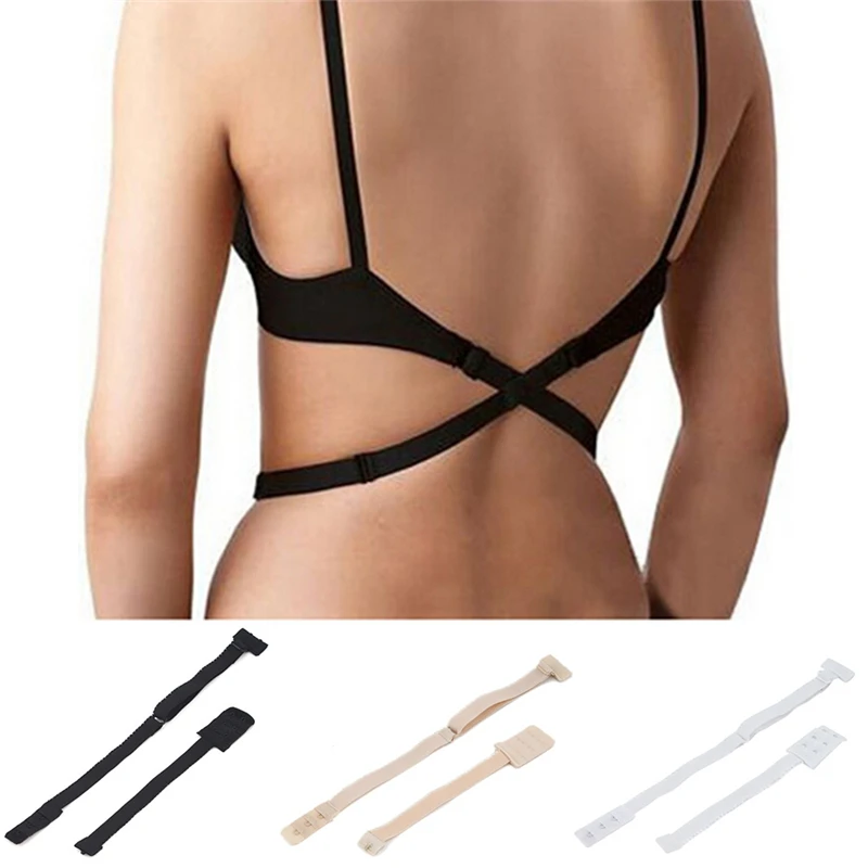 1PC Adjustable Extender Hook Women Backless Bra Strap Adapter Converter For Low Back Tops And Summer Dress 
1PC Adjustable Extender Hook Women Backless Bra Strap Adapter Converter For Low Back Tops And Summer Dress