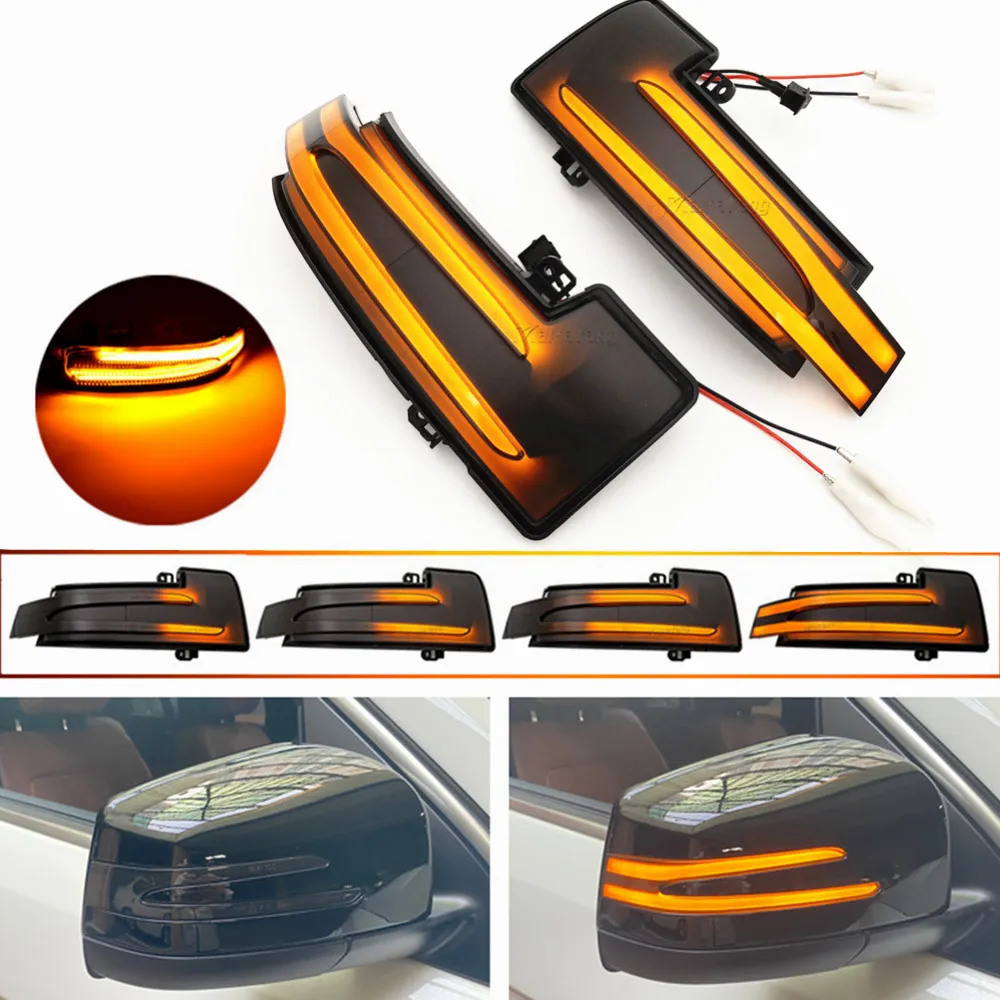 2Pcs Dynamic Blinker Led Side Wing Mirrors Turn Signal Light Indicator For Mercedes Benz W164 W251 W166 W463 X166 ML300 ML350
2Pcs Dynamic Blinker Led Side Wing Mirrors Turn Signal Light Indicator For Mercedes Benz W164 W251 W166 W463 X166 ML300 ML350