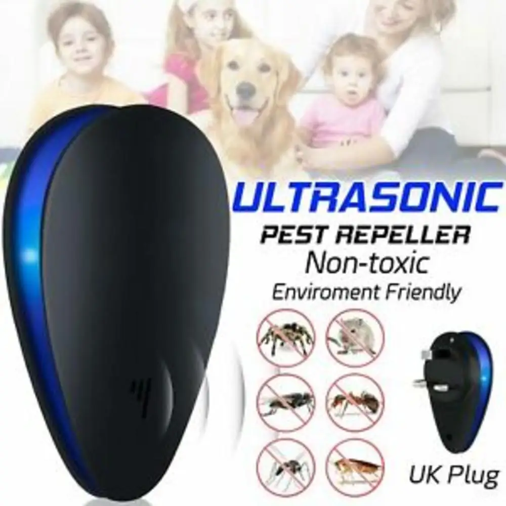 Enhanced Version Electronic Ultrasonic Technology In Pest Repeller Deter Mouse Rat Spider Repellent Insect Reject Uk Plug
Enhanced Version Electronic Ultrasonic Technology In Pest Repeller Deter Mouse Rat Spider Repellent Insect Reject Uk Plug