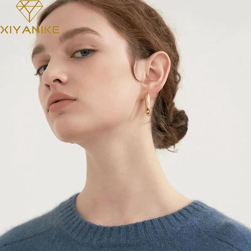 Prevent Allergy 925 Sterling Silver Earrings Charm Women Trendy Jewelry Vintage Simple O Shaped Party Accessories Gifts
Prevent Allergy 925 Sterling Silver Earrings Charm Women Trendy Jewelry Vintage Simple O Shaped Party Accessories Gifts