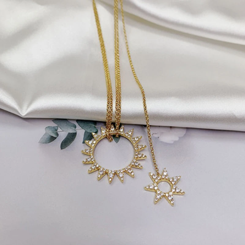 S925 Sterling Silver Necklace Micro Inlay Golden Color Silver Color High Quality Luxury Brand Monaco Jewelry Lady Party Gift
S925 Sterling Silver Necklace Micro Inlay Golden Color Silver Color High Quality Luxury Brand Monaco Jewelry Lady Party Gift