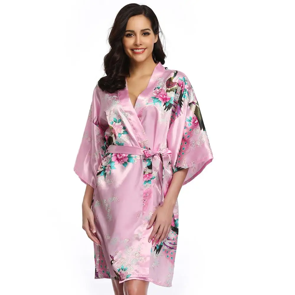 Wedding Dressing Robe Satin Sexy Bride Bridesmaid Black Lady Kimono Bathrobe Large Size Casual Sleepwear Floral Nightgown Pijama
Wedding Dressing Robe Satin Sexy Bride Bridesmaid Black Lady Kimono Bathrobe Large Size Casual Sleepwear Floral Nightgown Pijama