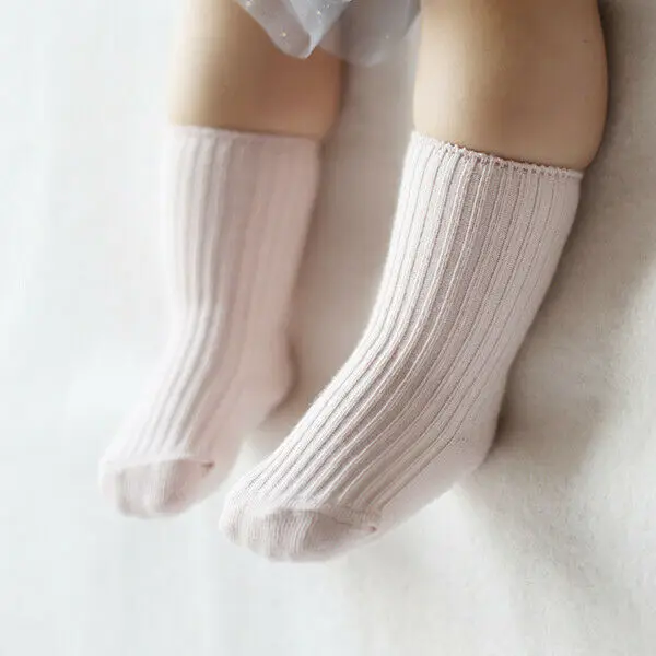0-4T Anti-slip Kids Baby Boy Girl Cotton Solid Socks Newborn Infant Toddler Knitted Soft Ankle Sock
0-4T Anti-slip Kids Baby Boy Girl Cotton Solid Socks Newborn Infant Toddler Knitted Soft Ankle Sock