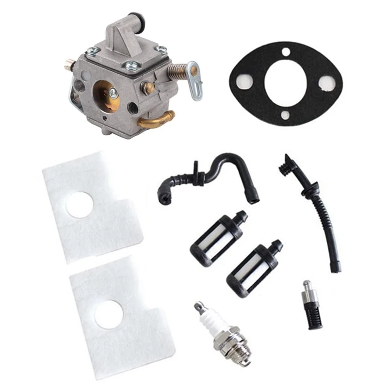 Replace The MS170 Carburetor Compatible With Zama With Oil Filter, Fuel Pipe Spark Plug Kit 017 018 MS180 Carburetor
Replace The MS170 Carburetor Compatible With Zama With Oil Filter, Fuel Pipe Spark Plug Kit 017 018 MS180 Carburetor
