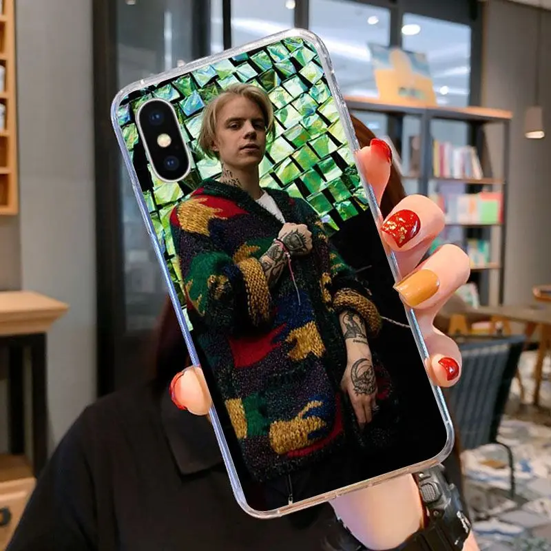 Россия хип-хоп рэппер Фараон ТПУ мягкий чехол для телефона iPhone 11 pro XS MAX 8 7 6 6S Plus X 5 5S