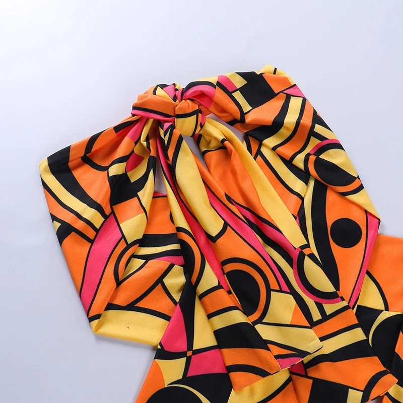 Viifaa Criss Cross Halter Sexy Cut Out Self-Tie Y2K Top Multicolor Print Sleeveless Summer Tank Tops Women Going Out Clothes
Viifaa Criss Cross Halter Sexy Cut Out Self-Tie Y2K Top Multicolor Print Sleeveless Summer Tank Tops Women Going Out Clothes