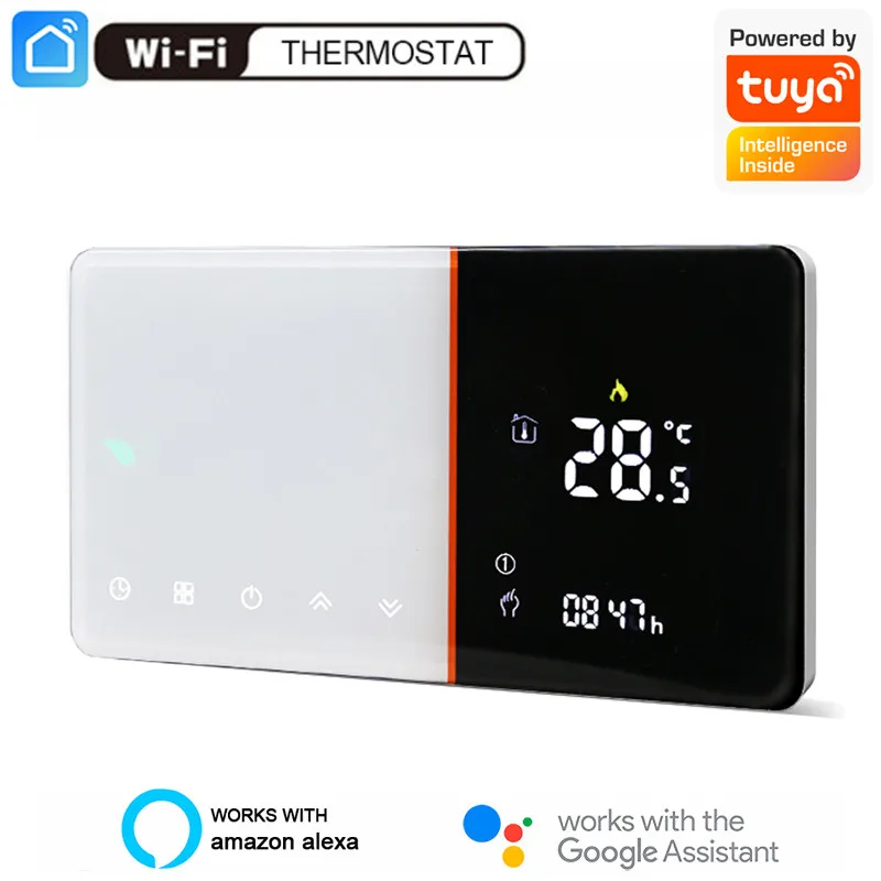 Tuya WIFI Smart Thermostat Electric/Water Heating Gas Boiler Thermostatic Valves For Heating Floor Work With Alexa Google Home
Tuya WIFI Smart Thermostat Electric/Water Heating Gas Boiler Thermostatic Valves For Heating Floor Work With Alexa Google Home