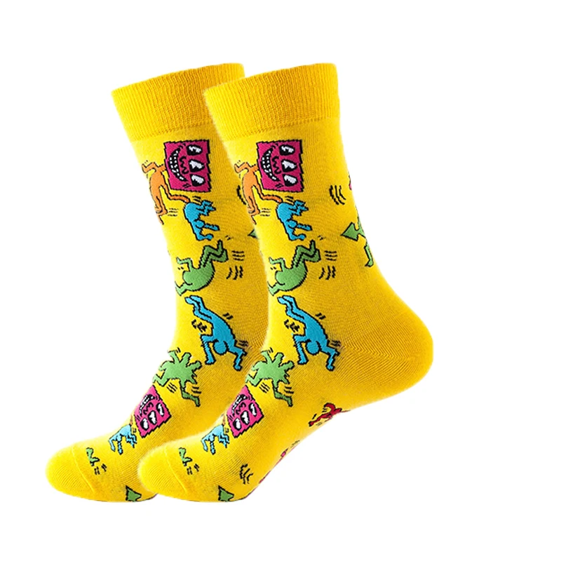 Socks Men's Women's Set with Print Cycling Hip Hop Fun Anime Basketball Rugby Skateboard Cotton Horror Hiphop Football Socks
Socks Men's Women's Set with Print Cycling Hip Hop Fun Anime Basketball Rugby Skateboard Cotton Horror Hiphop Football Socks