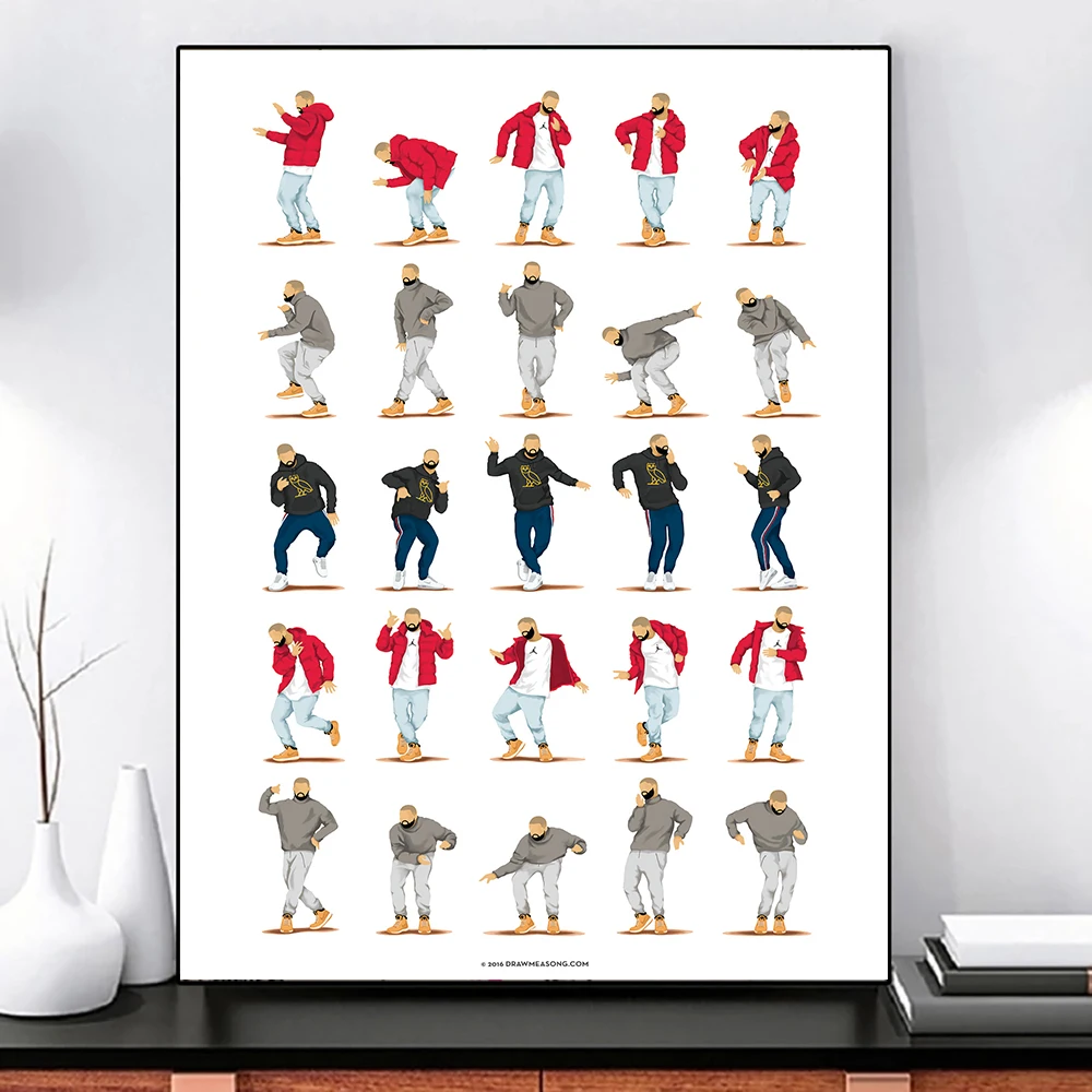 Dance Moves by Drake Poster and Prints on Canvas Painting Wall Art Picture Living Room Teen's Bedroom Home Wall Decration
Dance Moves by Drake Poster and Prints on Canvas Painting Wall Art Picture Living Room Teen's Bedroom Home Wall Decration