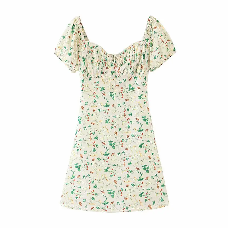 JC·KILIG 2021 Summer New French Slim Slim Print one-Line Collar Bubble Sleeve Pleated Drawstring Skirt Z8939
JC·KILIG 2021 Summer New French Slim Slim Print one-Line Collar Bubble Sleeve Pleated Drawstring Skirt Z8939