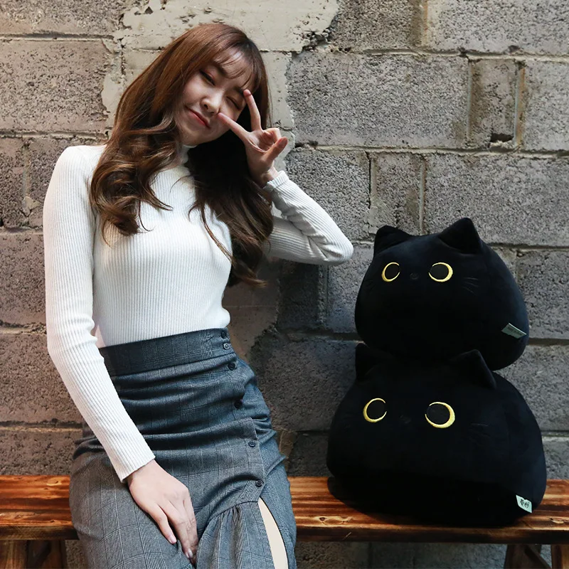 1pcs Lovely Black Cat Cartoon Animal Stuffed Toys Soft Plush Pillows Doll Girls Valentine Day Gifts Ornament
1pcs Lovely Black Cat Cartoon Animal Stuffed Toys Soft Plush Pillows Doll Girls Valentine Day Gifts Ornament
