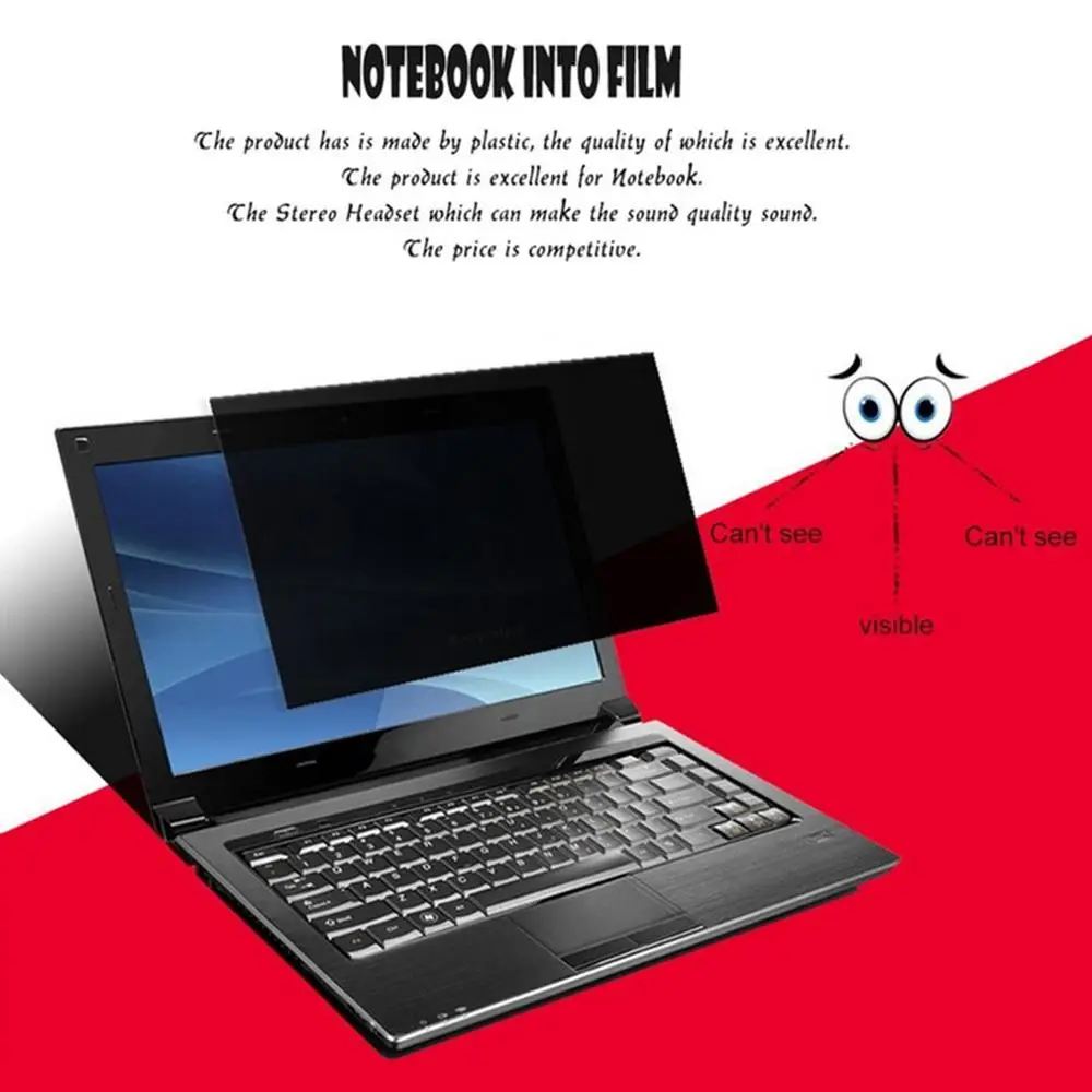 8/10/11/16/17 inch Computer Anti-spy Film Privacy Filter Screens Protective Film Anti Peeping Dustproof For 16:9 Laptop
8/10/11/16/17 inch Computer Anti-spy Film Privacy Filter Screens Protective Film Anti Peeping Dustproof For 16:9 Laptop