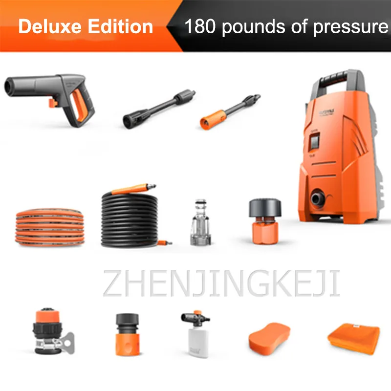 High Pressure Washer Home High-Pressure Car Washer Fully Automatic Washing Machine Portable Car Wash Pump Garden Cleaning Tools
High Pressure Washer Home High-Pressure Car Washer Fully Automatic Washing Machine Portable Car Wash Pump Garden Cleaning Tools