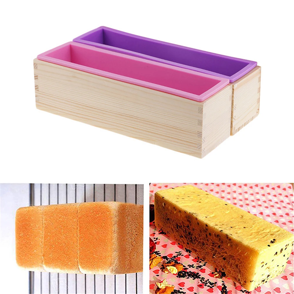 1200g Silicone Soap Mold Rectangular Wooden Box With Flexible Liner For DIY Handmade Loaf Mould Soap Mold Soap Making Tools
1200g Silicone Soap Mold Rectangular Wooden Box With Flexible Liner For DIY Handmade Loaf Mould Soap Mold Soap Making Tools