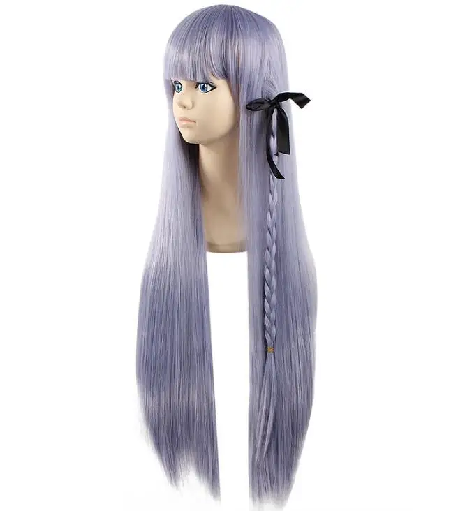 Anime Danganronpa Kirigiri Kyouko Long Wig Cosplay Costume Dangan Ronpa Heat Resistant Synthetic Hair Women Braid Wigs
Anime Danganronpa Kirigiri Kyouko Long Wig Cosplay Costume Dangan Ronpa Heat Resistant Synthetic Hair Women Braid Wigs