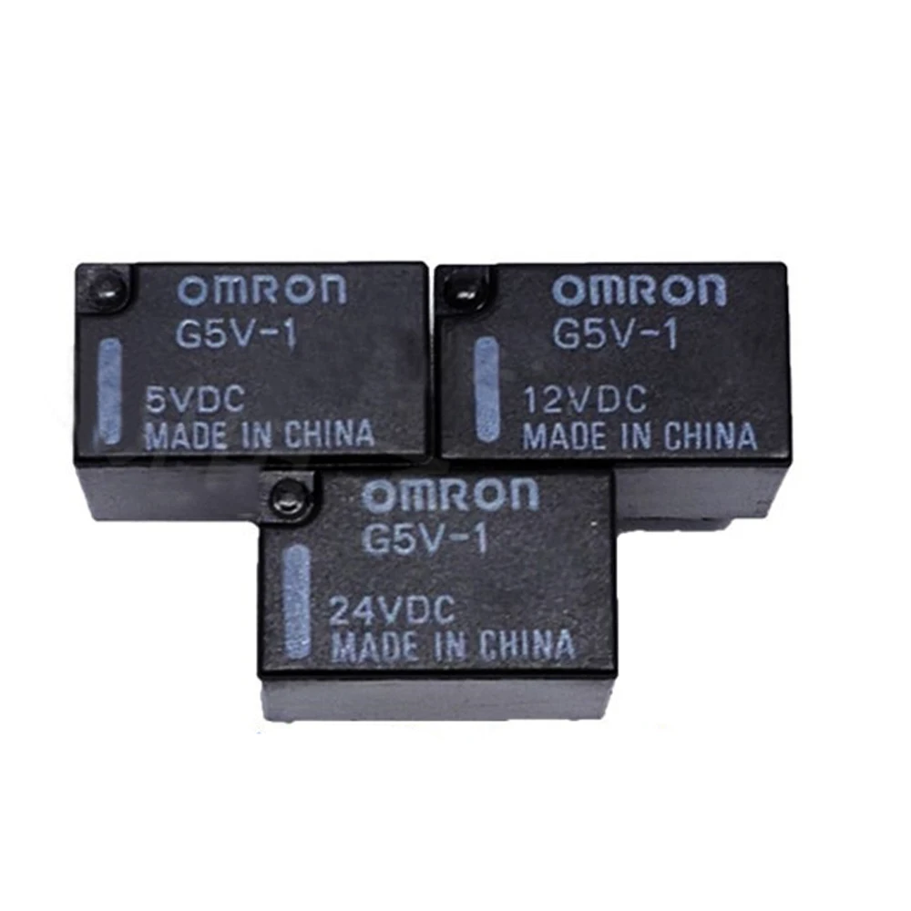 Реле DIP6 G5V-1- 5 в пост. Тока 12 В пост. Тока 24 в пост. Тока 5 в 12 В 24 В 1 А, 2 шт.
Реле DIP6 G5V-1- 5 в пост. Тока 12 В пост. Тока 24 в пост. Тока 5 в 12 В 24 В 1 А, 2 шт.