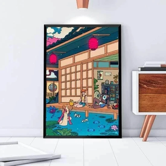 Canvas HD Prints Japan Water Resort Poster Wall Art Modular Anime Painting Picture Modern For Bedroom Framework Home Decoration
Canvas HD Prints Japan Water Resort Poster Wall Art Modular Anime Painting Picture Modern For Bedroom Framework Home Decoration