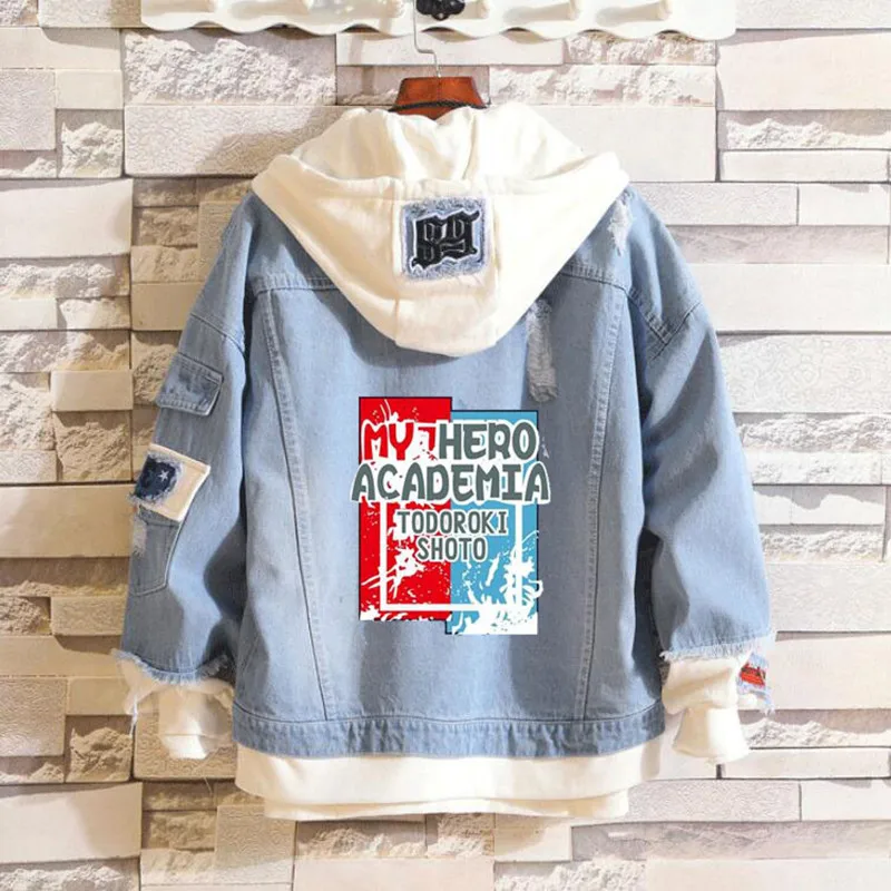 New Anime Attack on Titan Cosplay Jeans Jacket Scout Regiment Cosplay Denim Jacket Warm Hooded Sweatshirt Outwear Coat
New Anime Attack on Titan Cosplay Jeans Jacket Scout Regiment Cosplay Denim Jacket Warm Hooded Sweatshirt Outwear Coat
