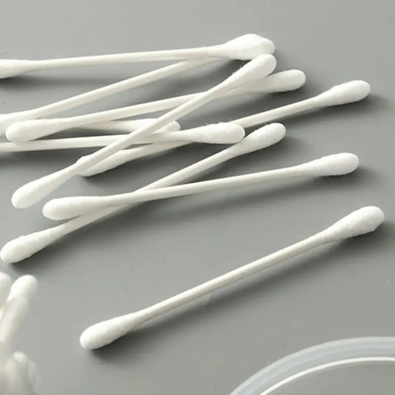 180pcs / 100pcs individually wrapped paper stick cotton swabs Portable and independent packaging cotton swabs
180pcs / 100pcs individually wrapped paper stick cotton swabs Portable and independent packaging cotton swabs
