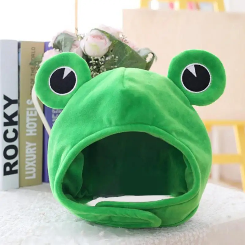 Novelty Funny Big Frog Eyes Cute Cartoon Plush Hat Toy Green Full Headgear Cap Cosplay Costume Party Dress Up Photo Prop
Novelty Funny Big Frog Eyes Cute Cartoon Plush Hat Toy Green Full Headgear Cap Cosplay Costume Party Dress Up Photo Prop