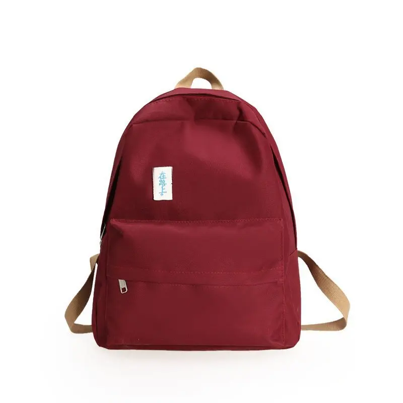 2021 New Solid Canvas Backpack For Teenagers Women Casual Large Capacity School Bag Simple College Wind Travel Backpack Mochila
2021 New Solid Canvas Backpack For Teenagers Women Casual Large Capacity School Bag Simple College Wind Travel Backpack Mochila